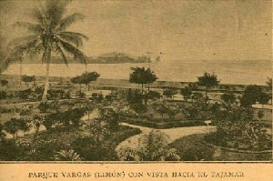 Parque Vargas de Limón, vista al tajamar
